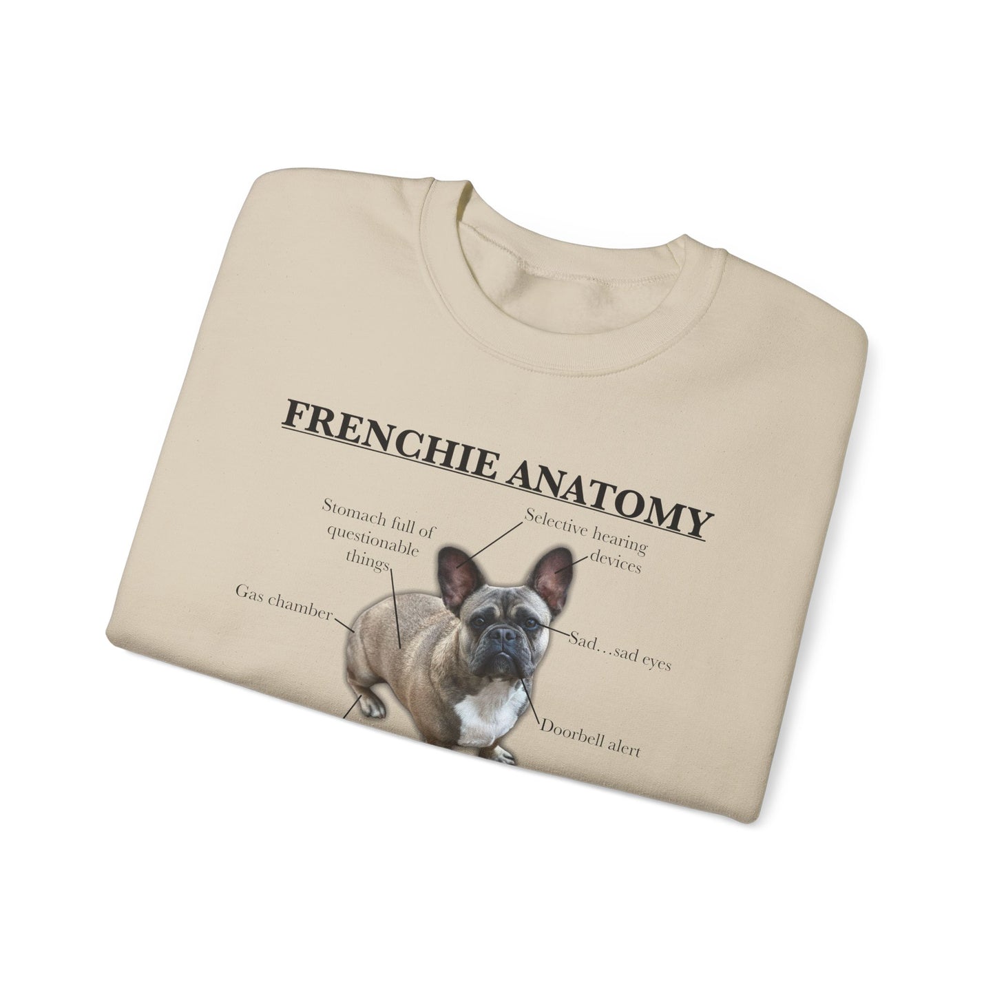 Frenchie Anatomy Crewneck