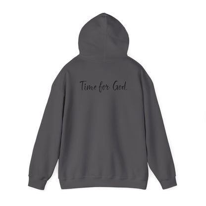 Time for Good (Front), Time for God (Back) Hoodie