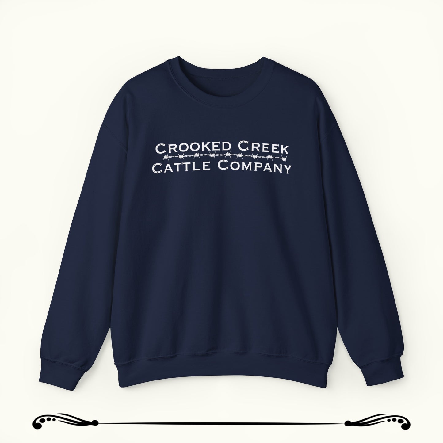 Classic Crooked Creek Cattle Company Crewneck