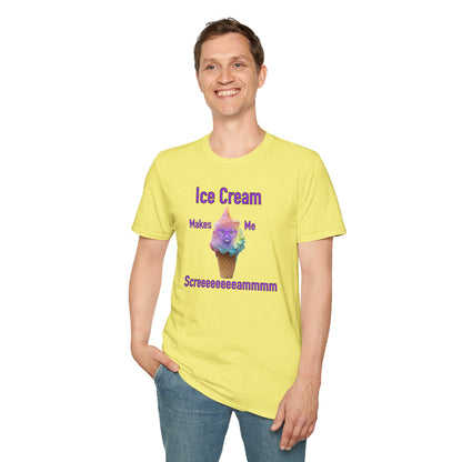 Ice Cream Make Me Scream MG Shirt Canada