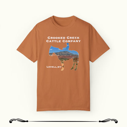 Crooked Creek Horse Mountain Design Shirt