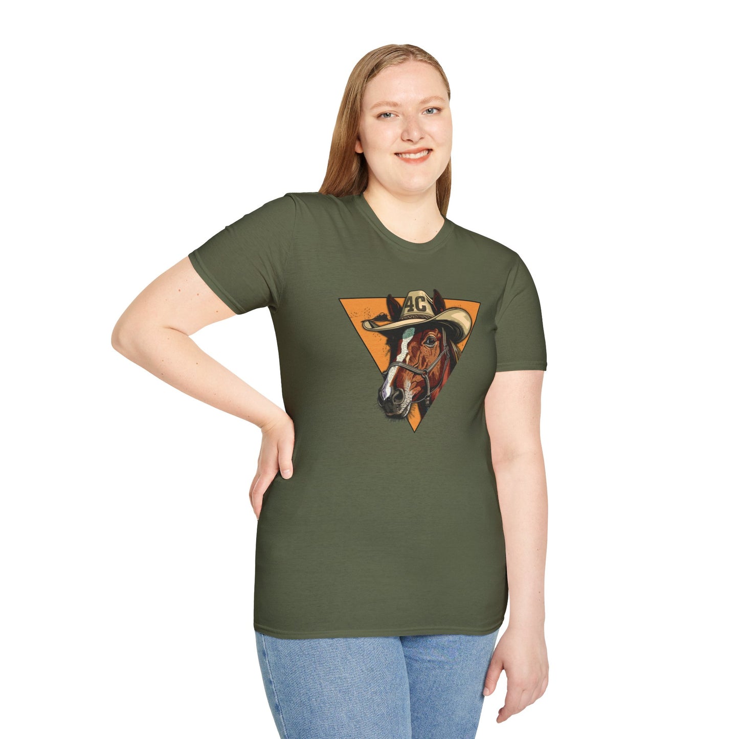 4C Horse With Hat Shirt