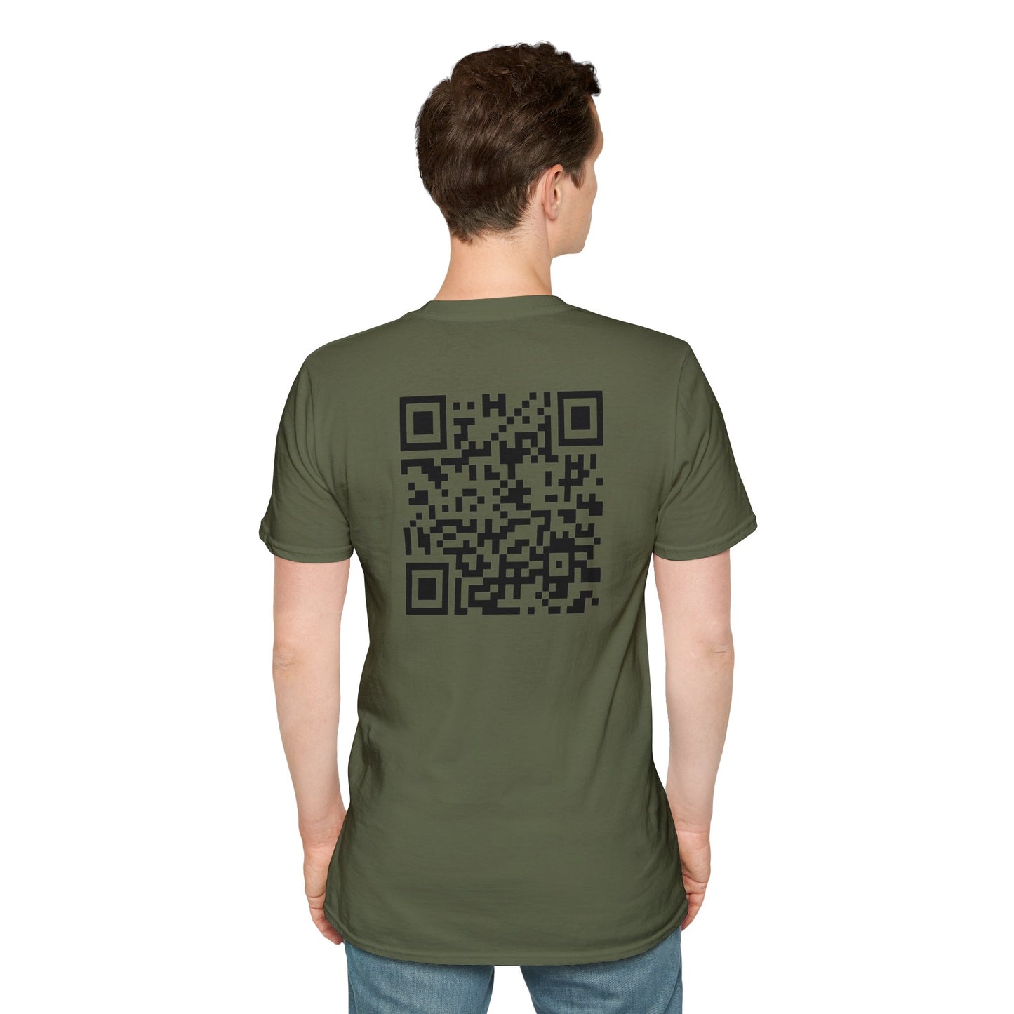 Don't Scan The QR Code On The Back Shirt