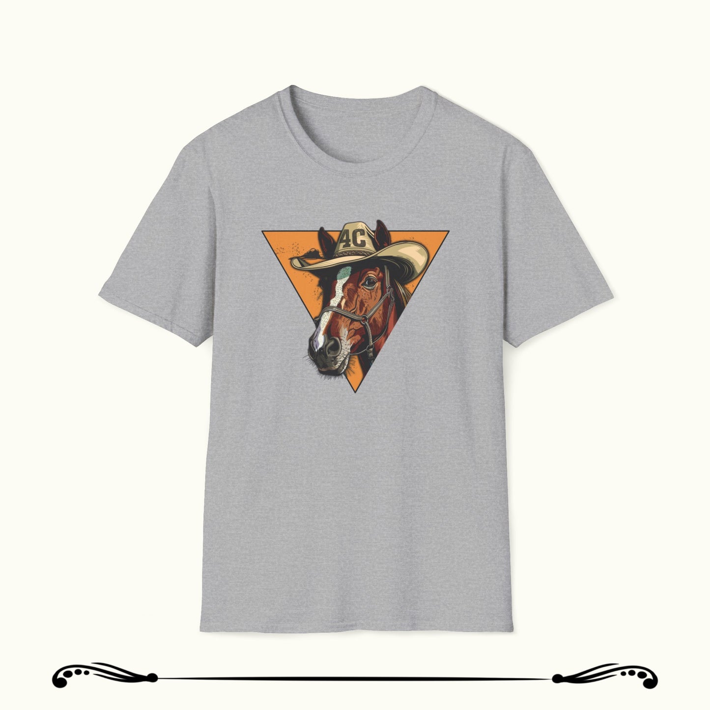 4C Horse With Hat Shirt