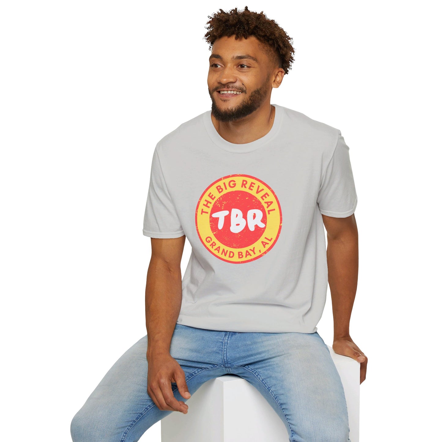 The Big Reveal Large Circle Logo Shirt