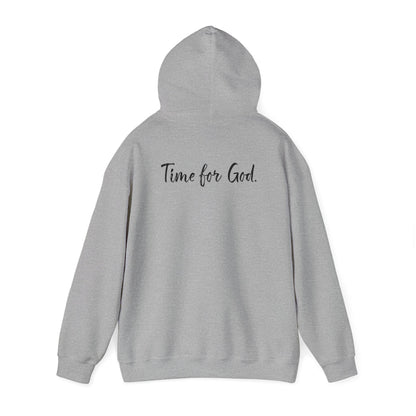 Time for Good (Front), Time for God (Back) Hoodie