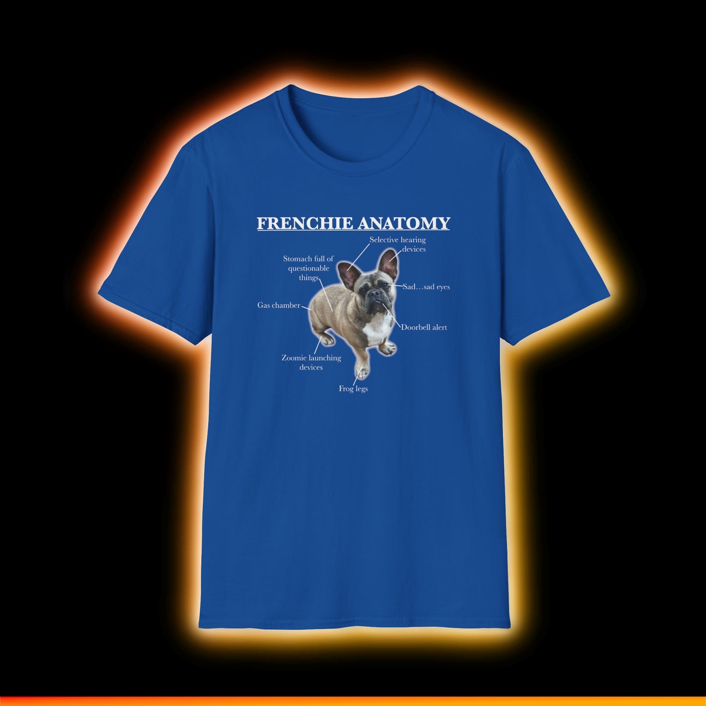 Frenchie Anatomy Shirt