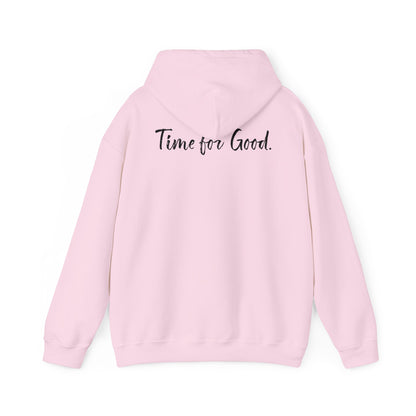 Time for God (Front), Time for Good (Back) Hoodie