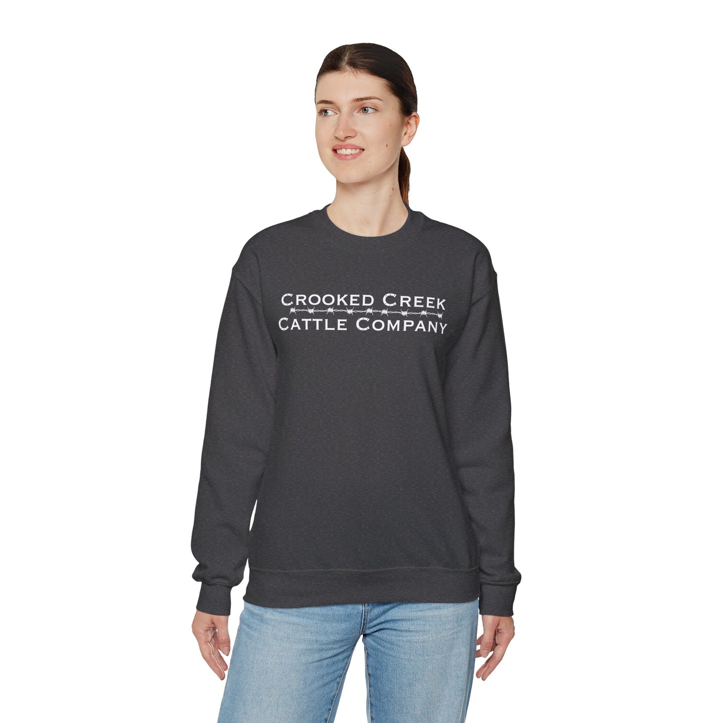 Classic Crooked Creek Cattle Company Crewneck