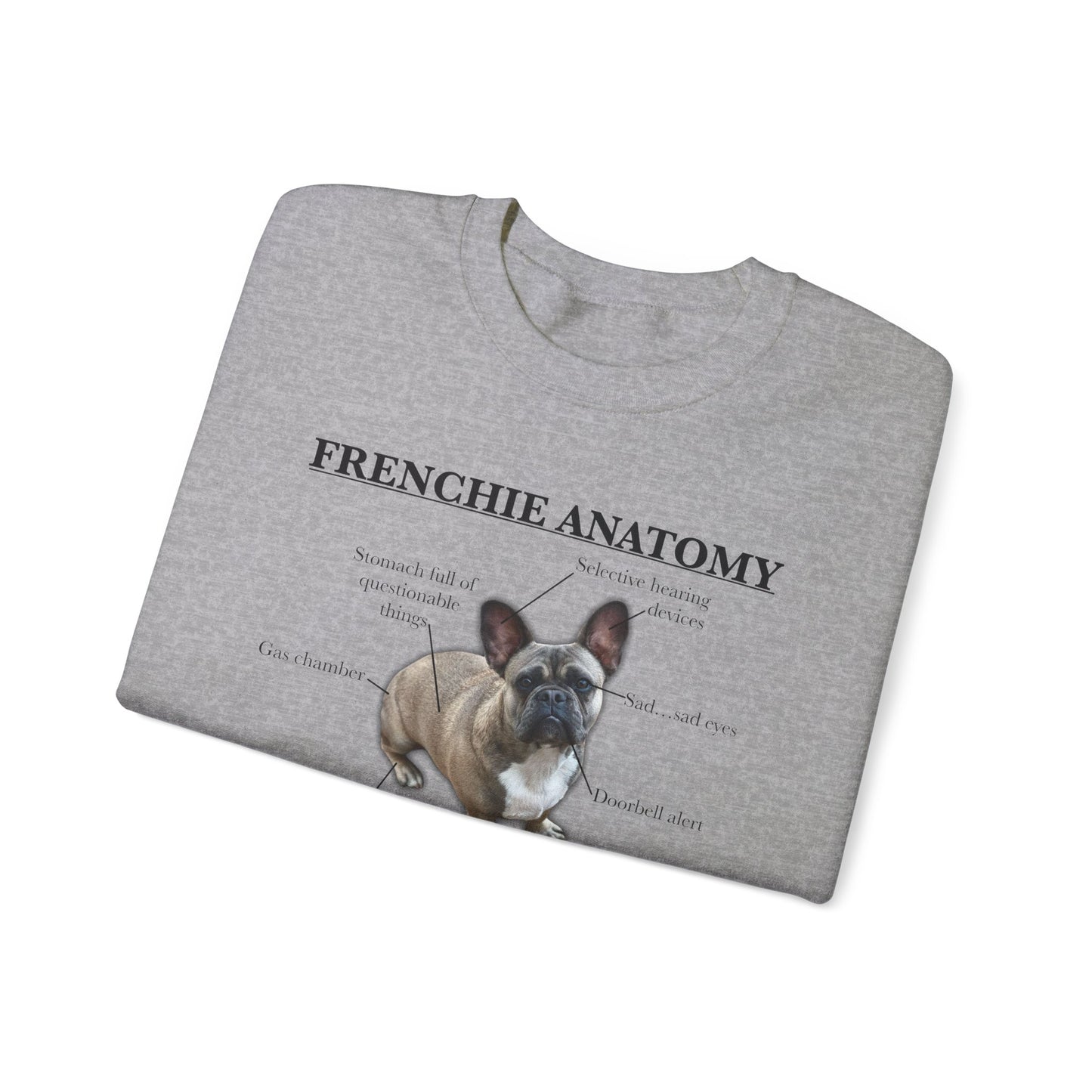 Frenchie Anatomy Crewneck