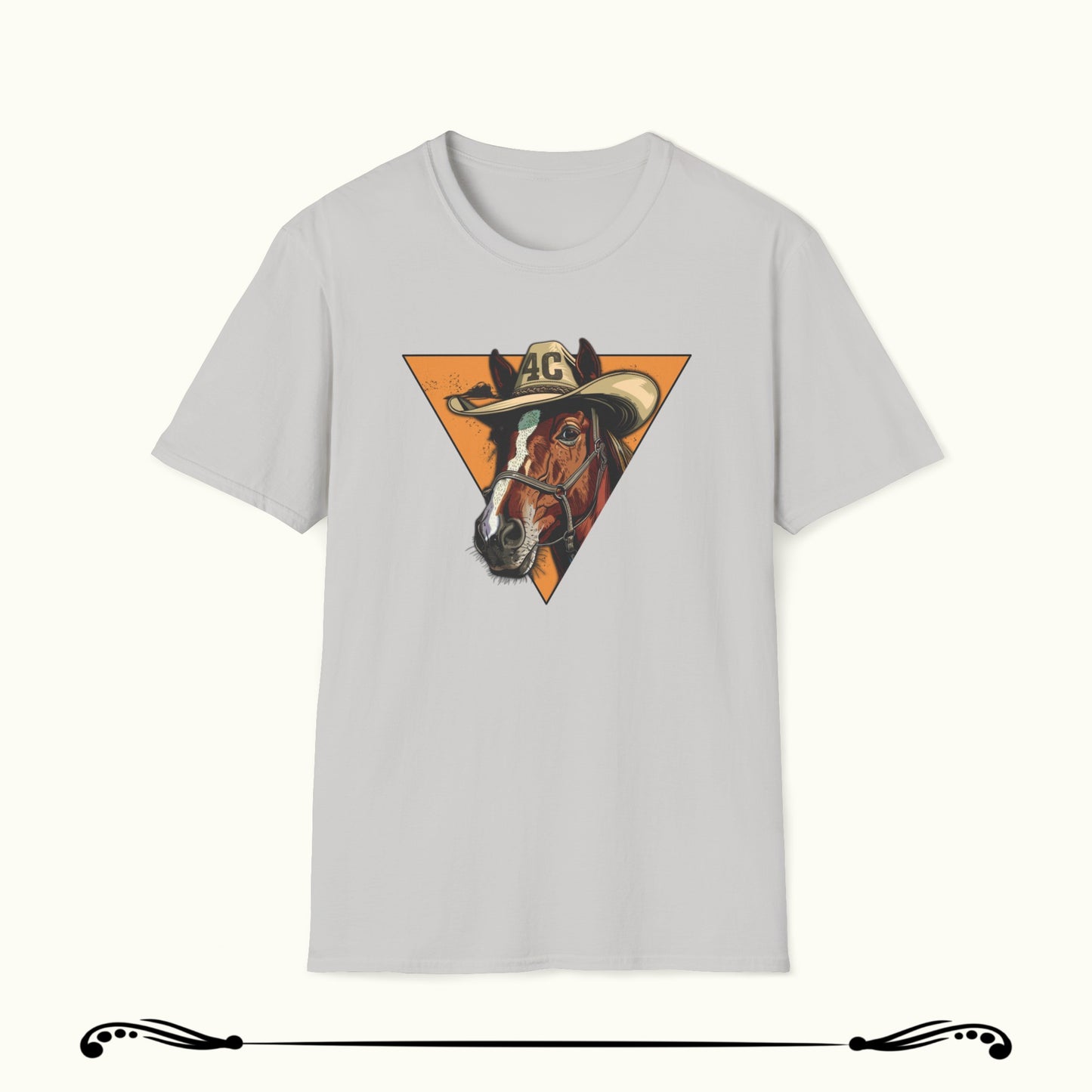 4C Horse With Hat Shirt