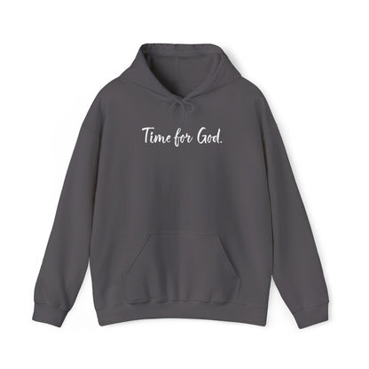 Time for God (Front), Time for Good (Back) Hoodie