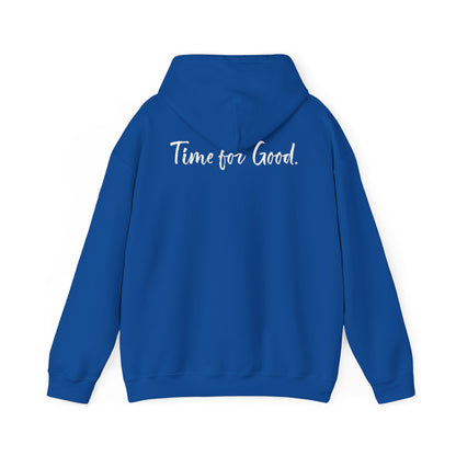 Time for God (Front), Time for Good (Back) Hoodie