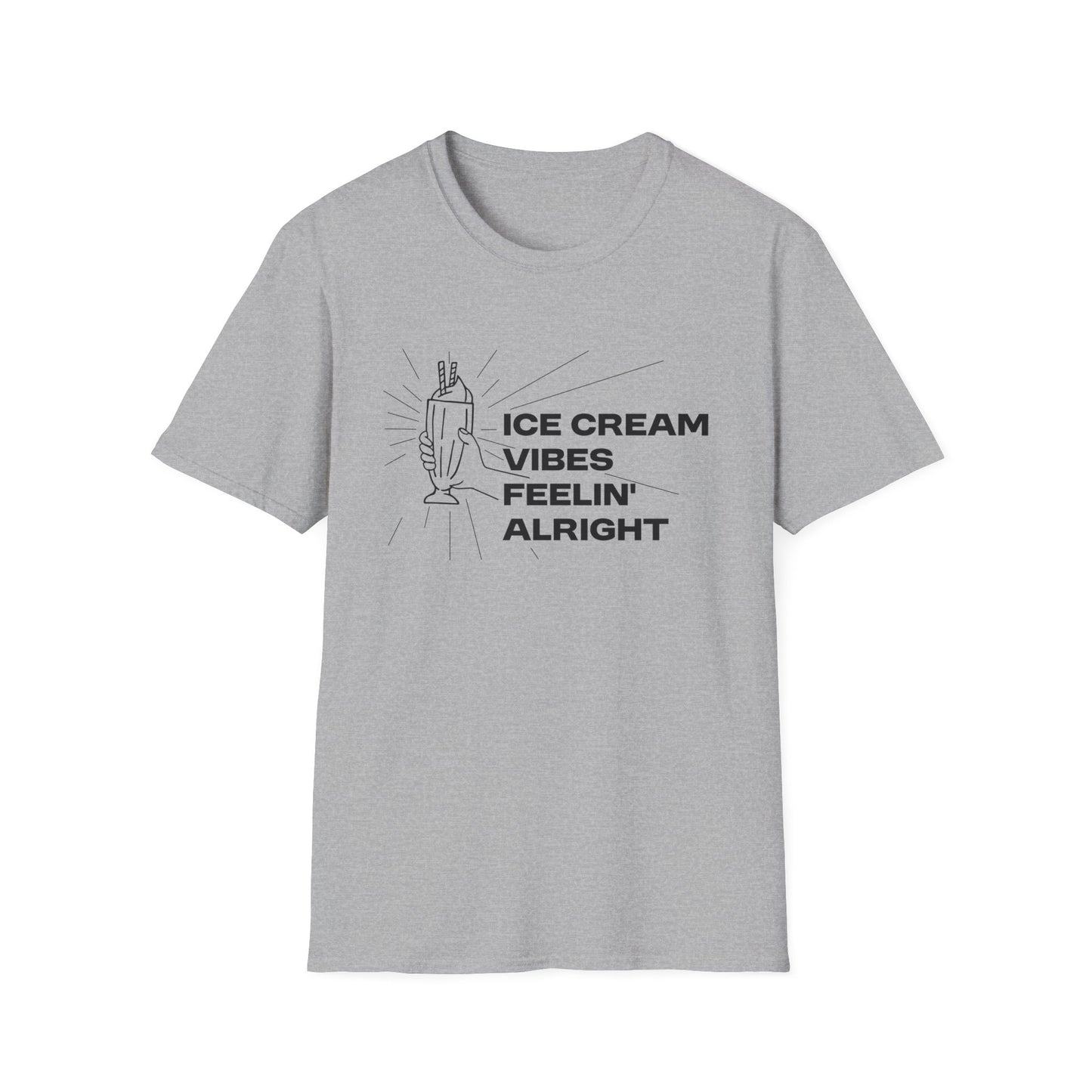 Ice Cream Vibes Feelin' Alright MG Shirt