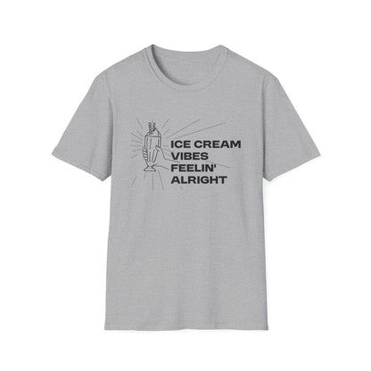 Ice Cream Vibes Feelin' Alright MG Shirt