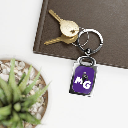 MG Standing On Business Keychain