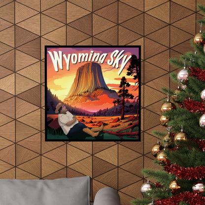 Wyoming Sky MG Poster