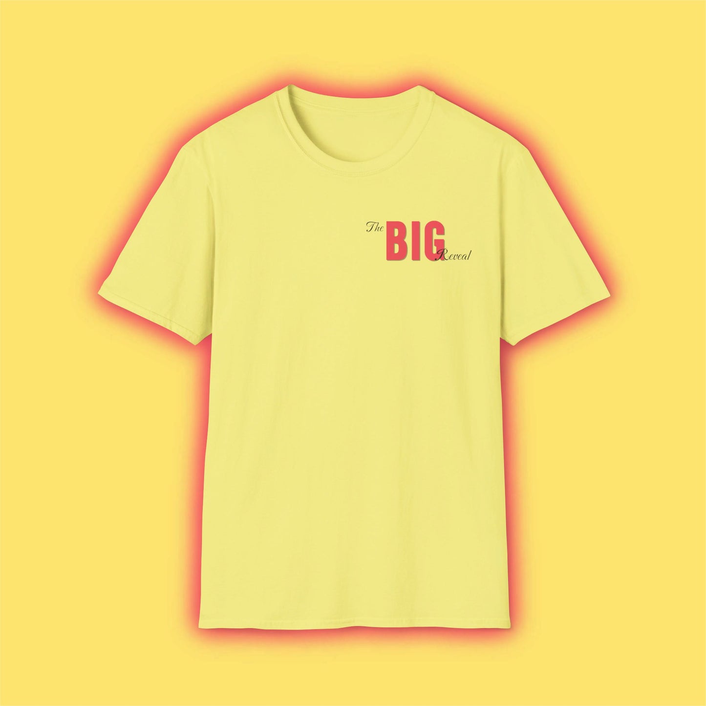 The Big Reveal Classic Small Design Shirt