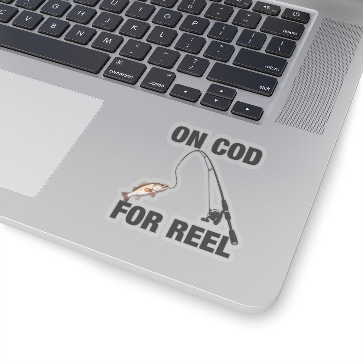 On Cod, For Reel Sticker