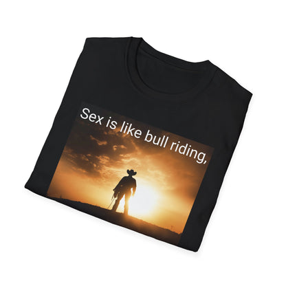 Sex is like bull riding