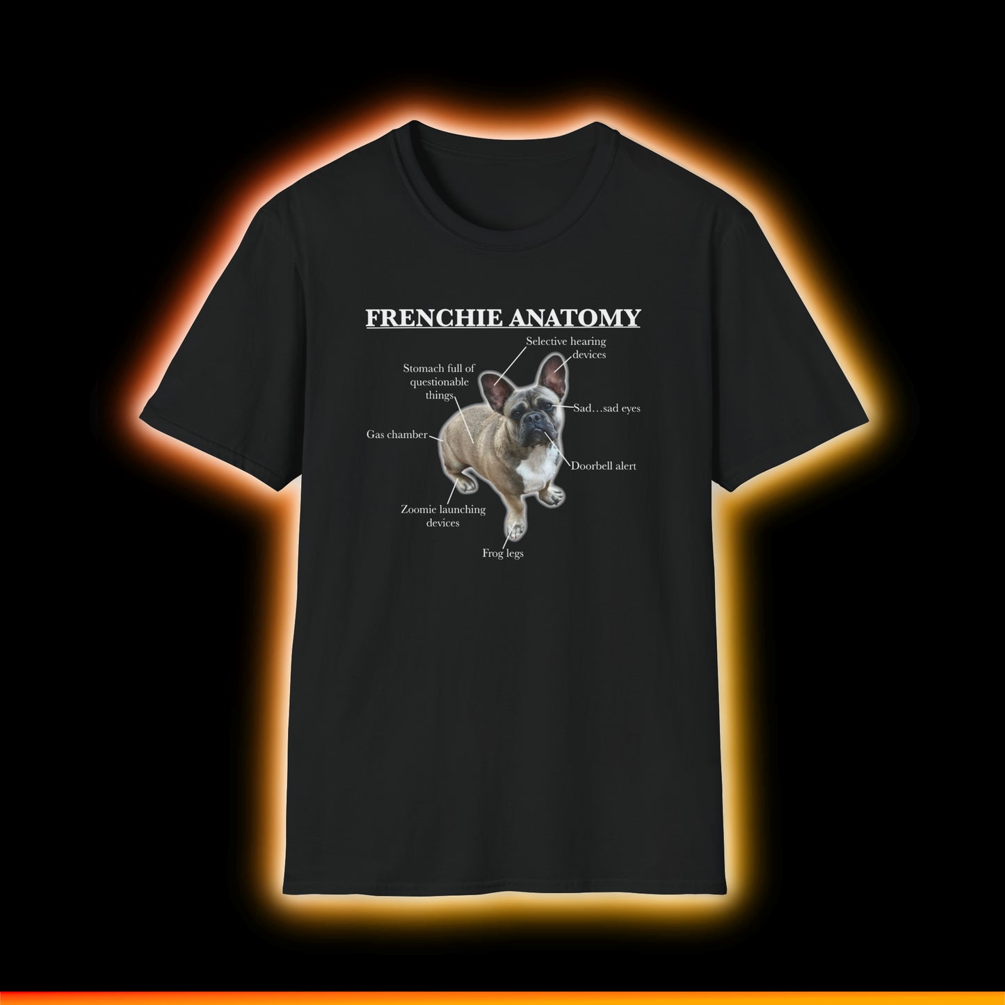 Frenchie Anatomy Shirt