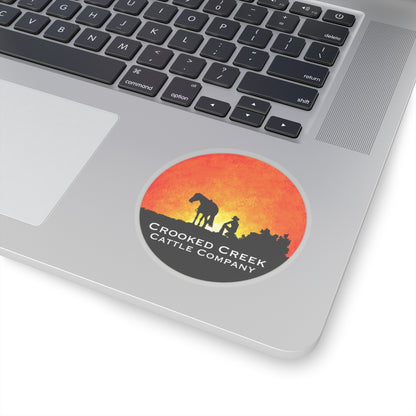 Crooked Creek Cattle Company Sticker