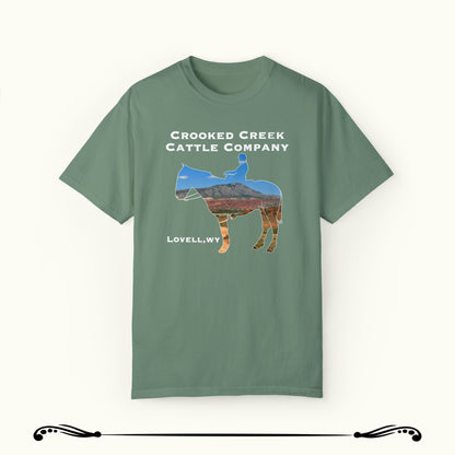 Crooked Creek Horse Mountain Design Shirt