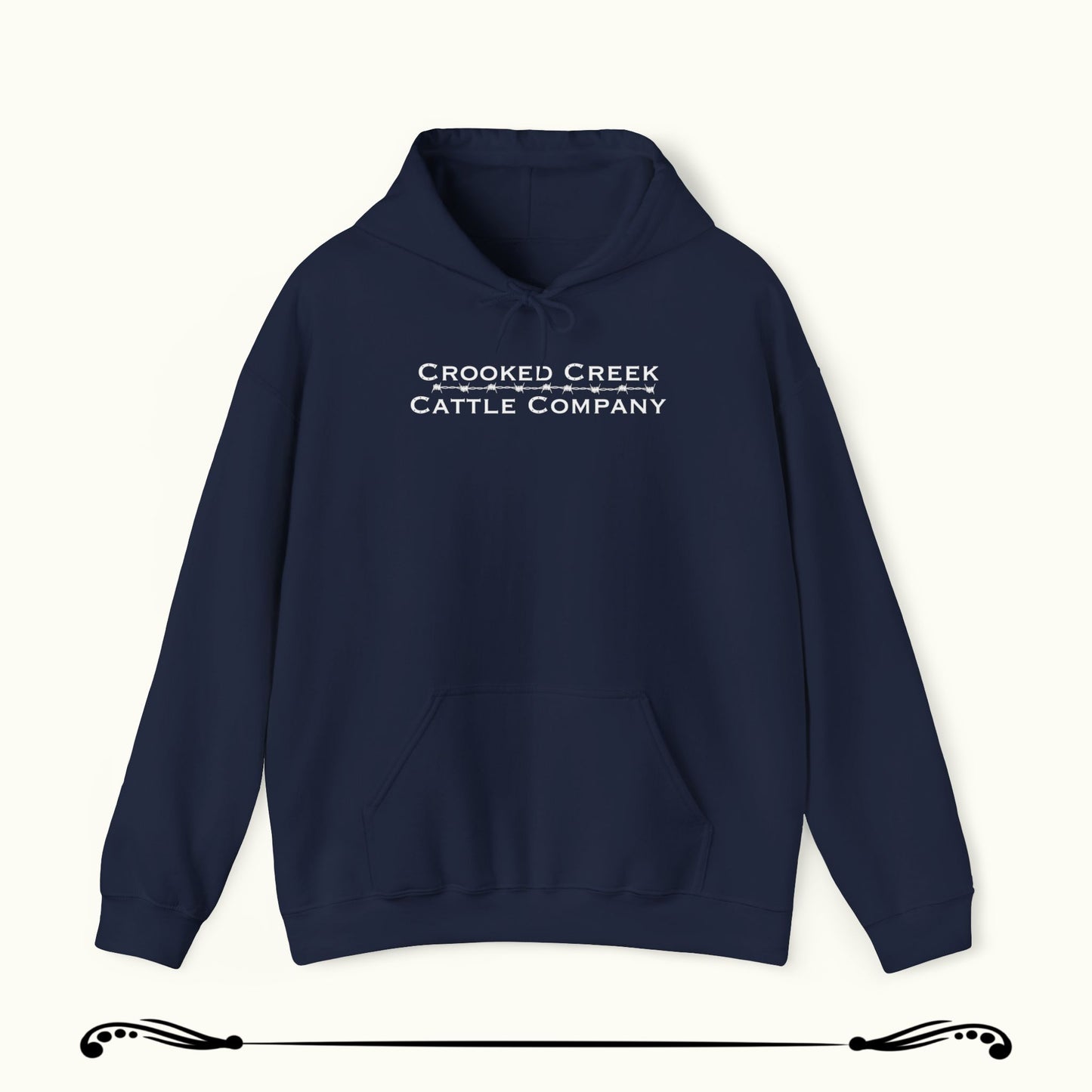 Classic Crooked Creek Cattle Company Hoodie