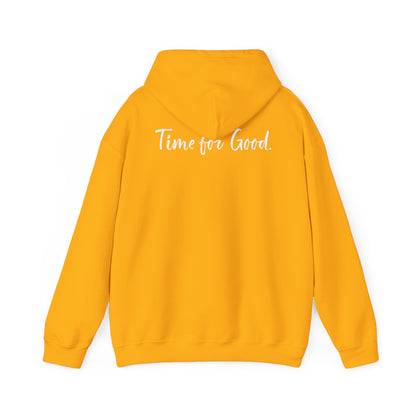 Time for God (Front), Time for Good (Back) Hoodie