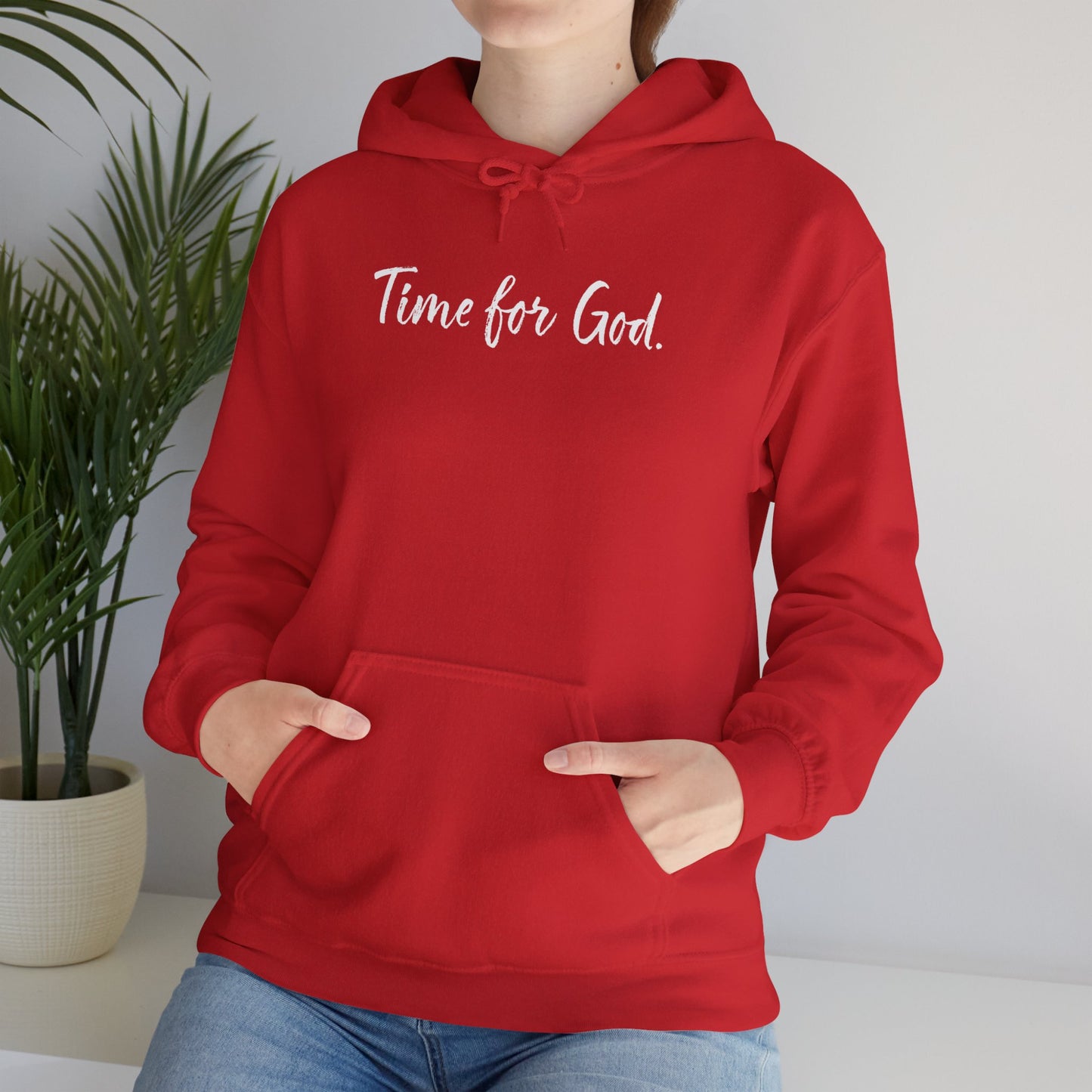 Time for God (Front), Time for Good (Back) Hoodie