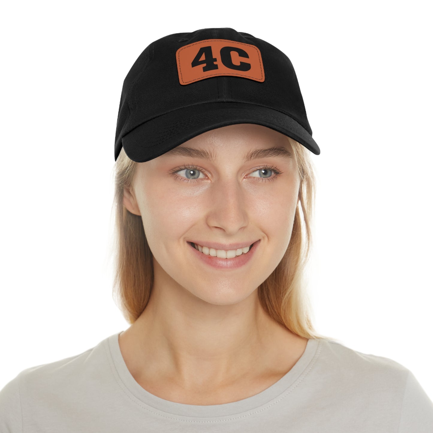 Leather Patch 4C Hat