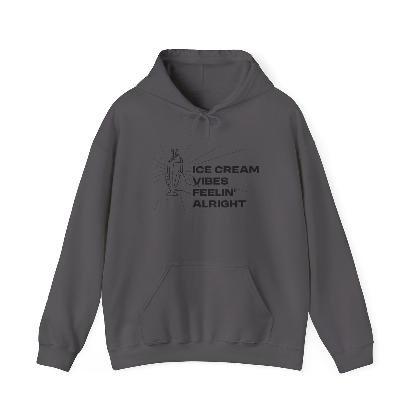 Ice Cream Vibes Feelin' Alright Hoodie