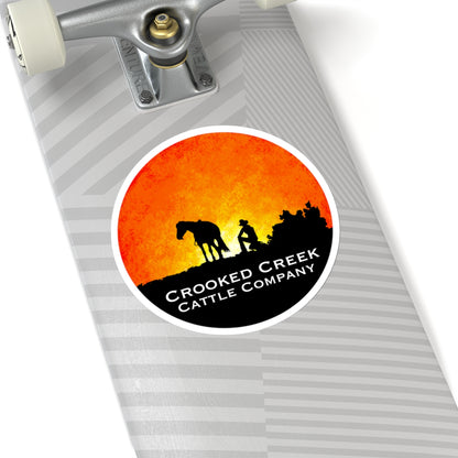 Crooked Creek Cattle Company Sticker