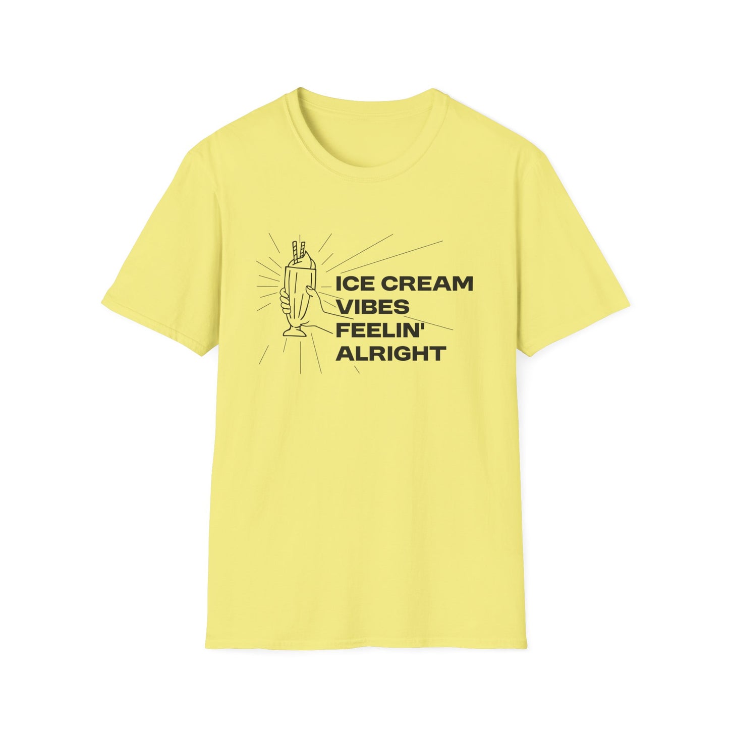 Ice Cream Vibes Feelin' Alright MG Shirt