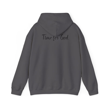 Time for Good (Front), Time for God (Back) Hoodie