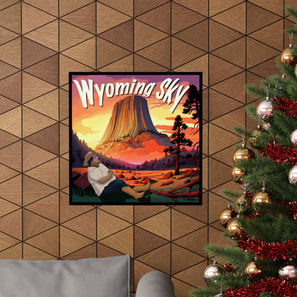 Wyoming Sky MG Poster