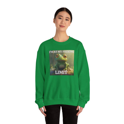 I'm At My Fucking Limit Crewneck