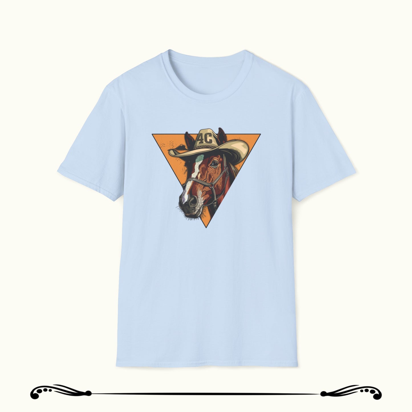 4C Horse With Hat Shirt