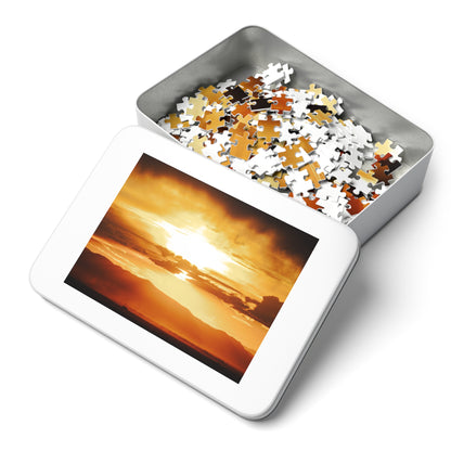 Golden Sunset Puzzle