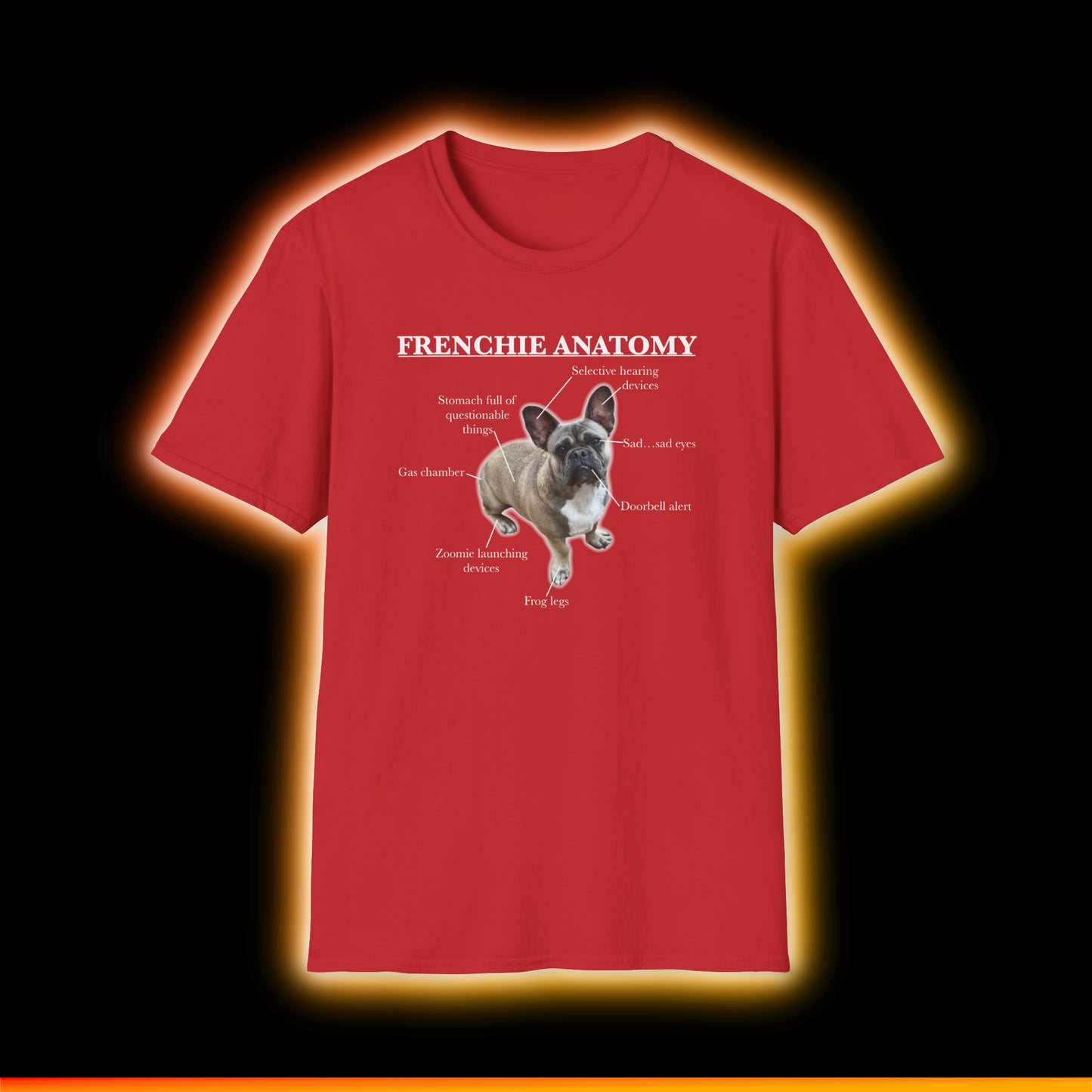 Frenchie Anatomy Shirt