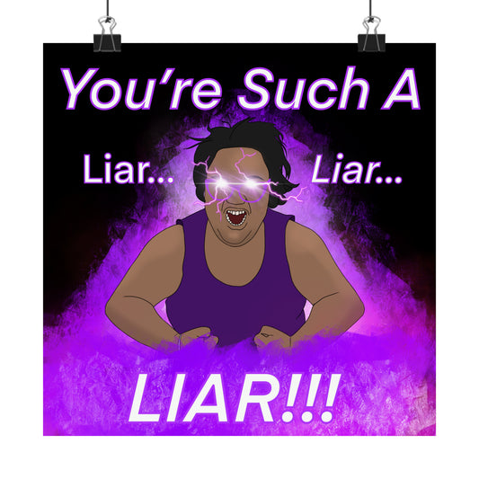 You're Such A Liar MG Poster