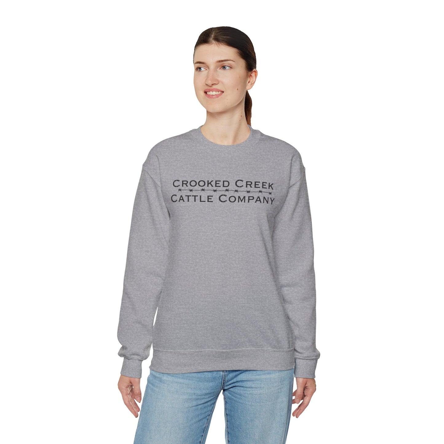 Classic Crooked Creek Cattle Company Crewneck