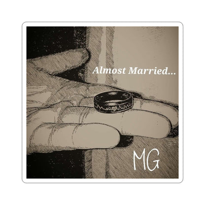 Almost Married MG Sticker