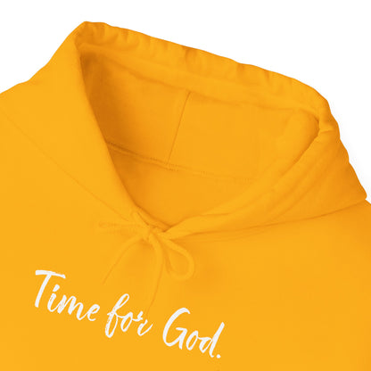 Time for God (Front), Time for Good (Back) Hoodie