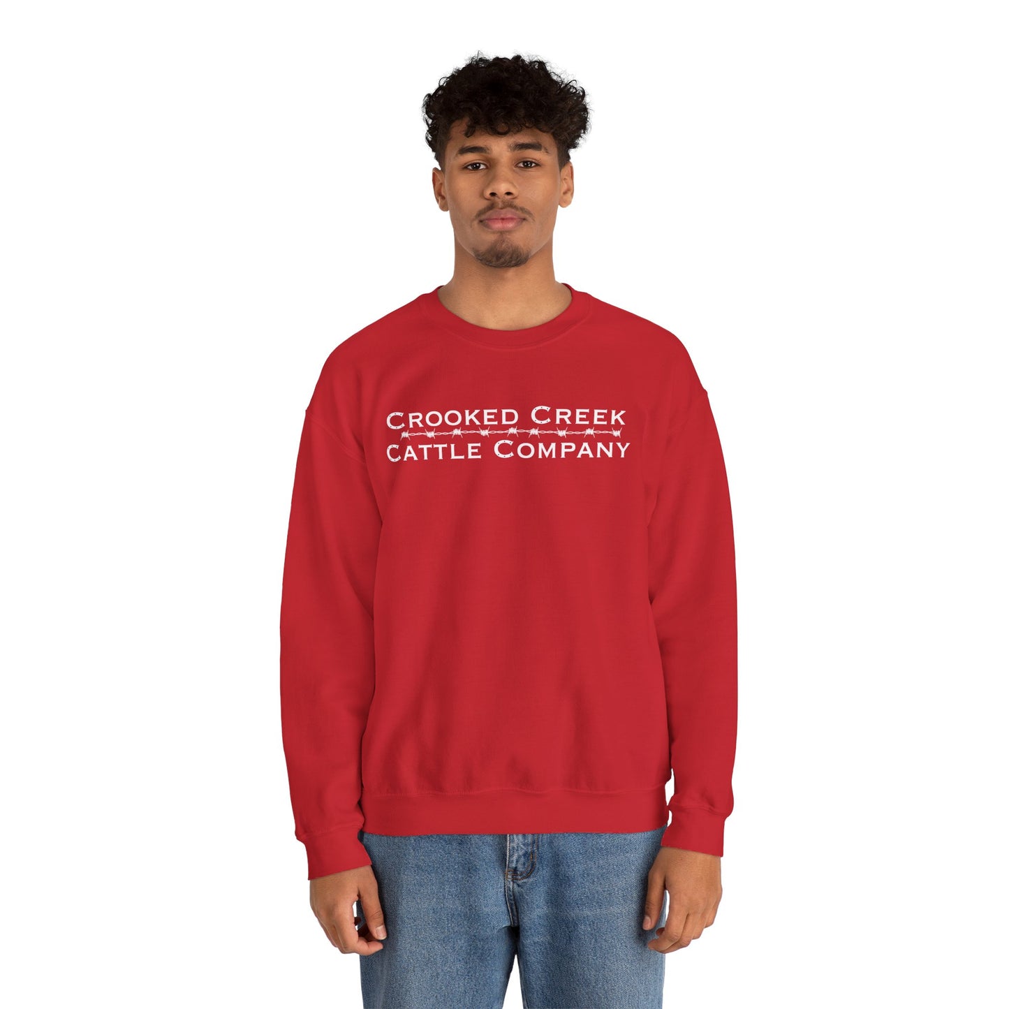 Classic Crooked Creek Cattle Company Crewneck