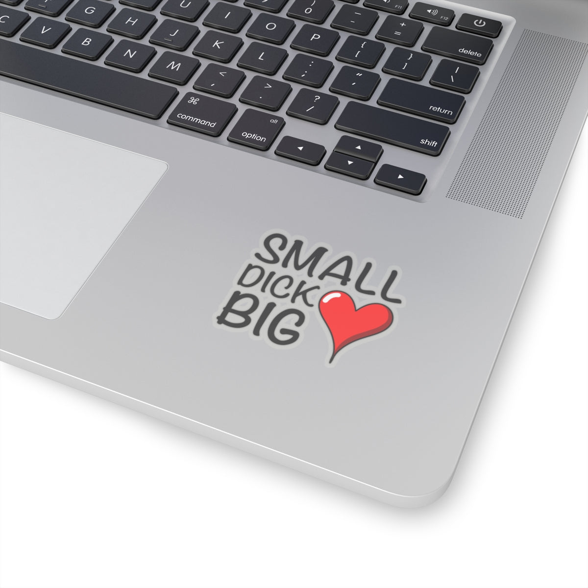 Small Dick, Big Heart Sticker