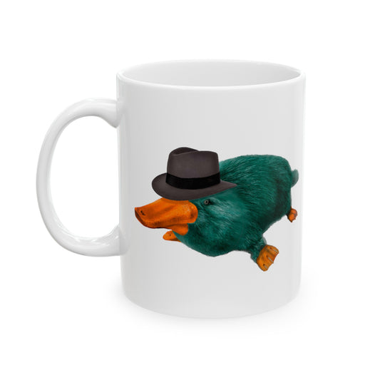 Hyperrealistic Perry The Platypus Mug