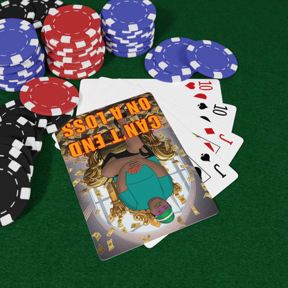 Can't End On A Loss MG Poker Cards