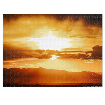 Golden Sunset Puzzle