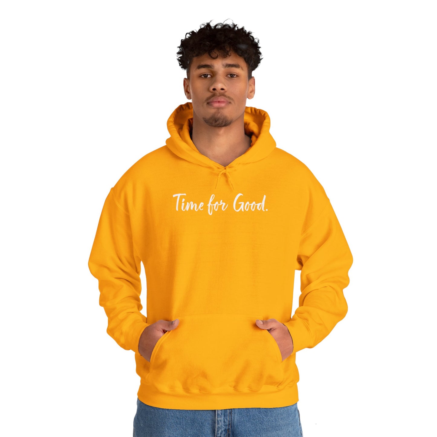 Time for Good (Front), Time for God (Back) Hoodie